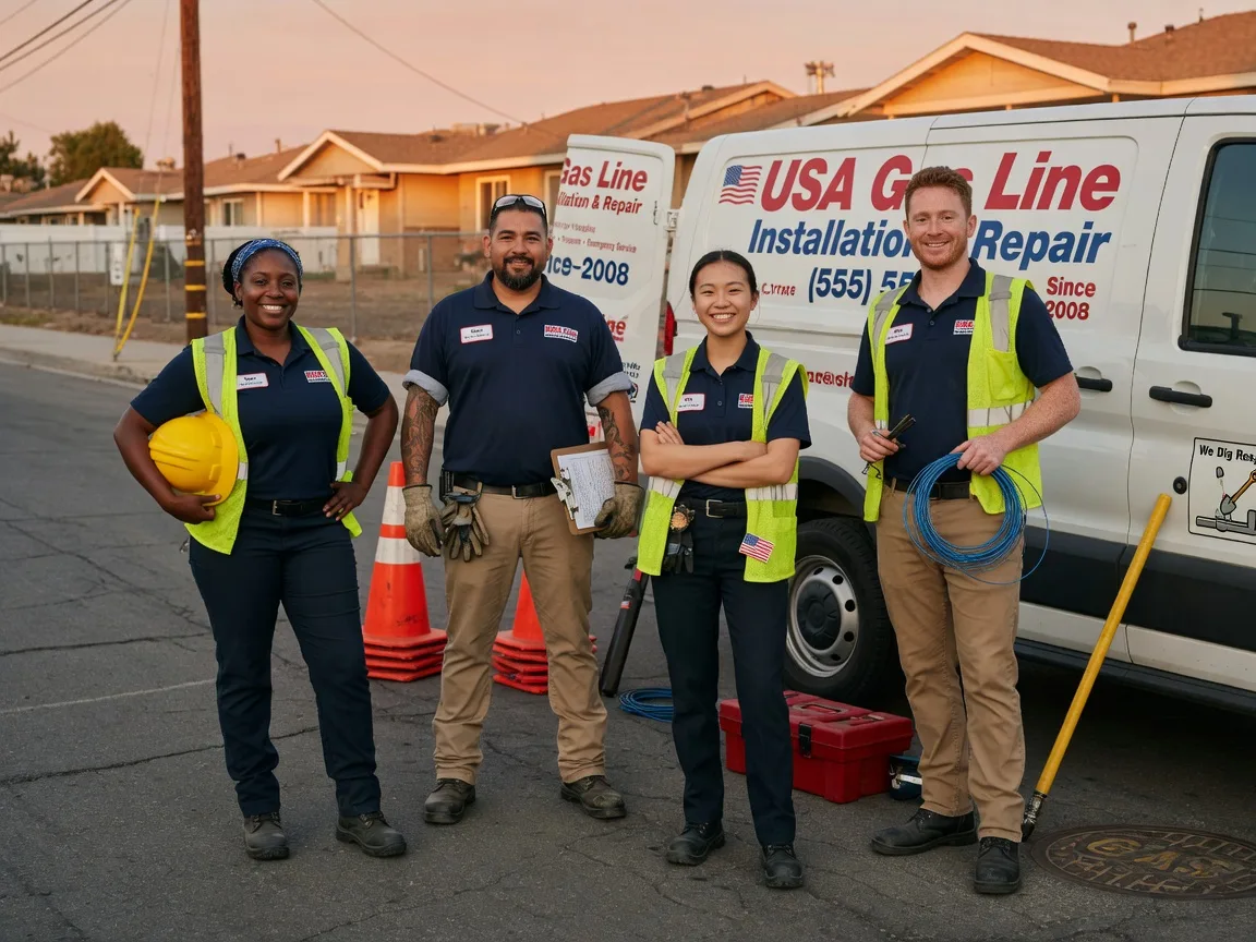 Gas Line Installation company in Hinesburg, VT